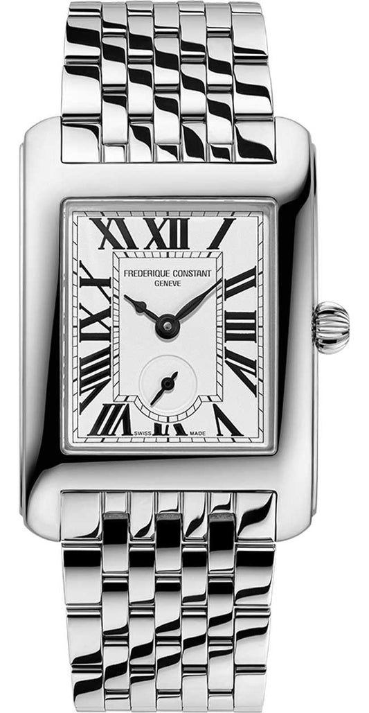 Maharaja Collection Classics Carree 36mm x 25mm Silver Dial Watch in Stainless Steel
