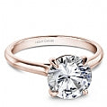 Maharaja Collection Round G/H SI1 Diamond Semi-Mount Engagement Ring in 14K White Gold (1.0ct center, 0.65ctw)