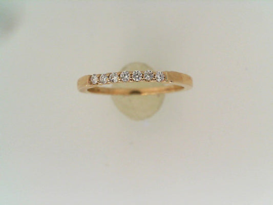 Maharaja Collection Round Diamond Ring in 14K Yellow Gold (0.10ct)