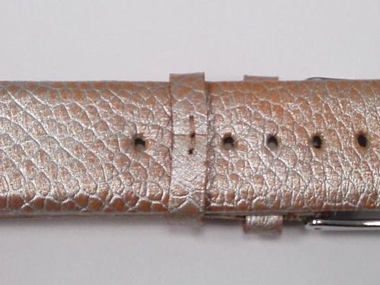 Maharaja Collection Ostrich Band in Champagne Silver