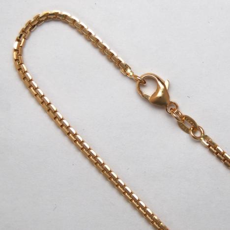 Maharaja Collection Concave Octava Chain Necklace in 14K Yellow Gold (2.0mm, 18in)