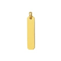 Maharaja Collection Fancy Elongated Octagon Bar Pendant