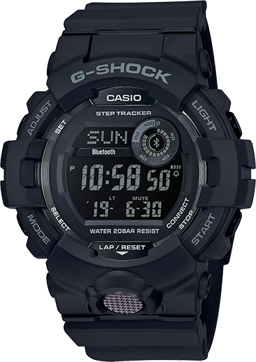 Maharaja Collection G Shock D Resin Bt Black Watch in Resin