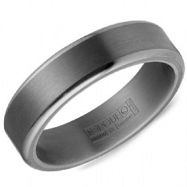 Maharaja Collection 6mm Tantalum Men's Band in Sz 10