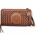 Maharaja Collection Woven Zip Around Wallet