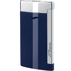 Maharaja Collection Slim 7 Blue & Chrome Lighter