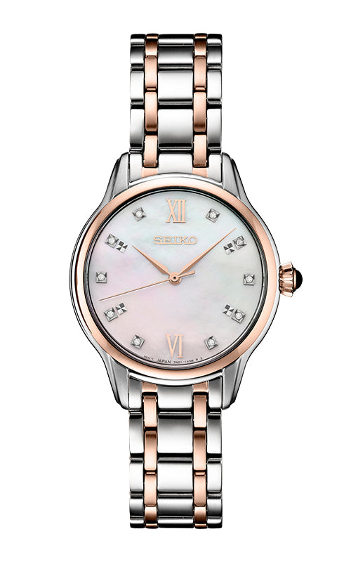 Maharaja Collection 32mm Mother of Pearl Ladies Watch with Diamonds