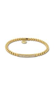 Maharaja Collection Round Diamond Tresore Bracelet in 18K Yellow Gold (0.14ctw)