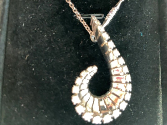 Maharaja Collection Round Diamond Necklace in 18K White Gold (0.87ct)