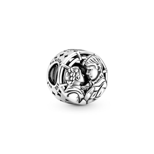 Maharaja Collection Star Wars Han Solo & Leia Kiss Charm