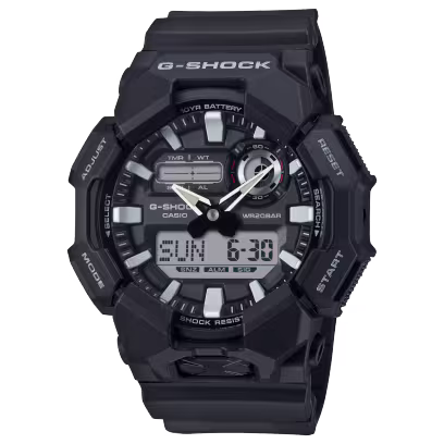 Maharaja Collection G-Shock 10 Year Battery Men's Watch in White Gold