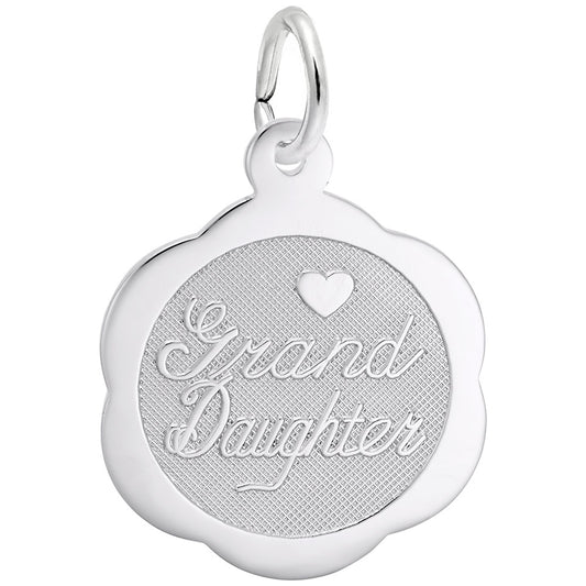 Maharaja Collection Granddaughter Charm in Sterling Silver