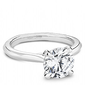 Maharaja Collection Semi-Mount Engagement Ring in Platinum