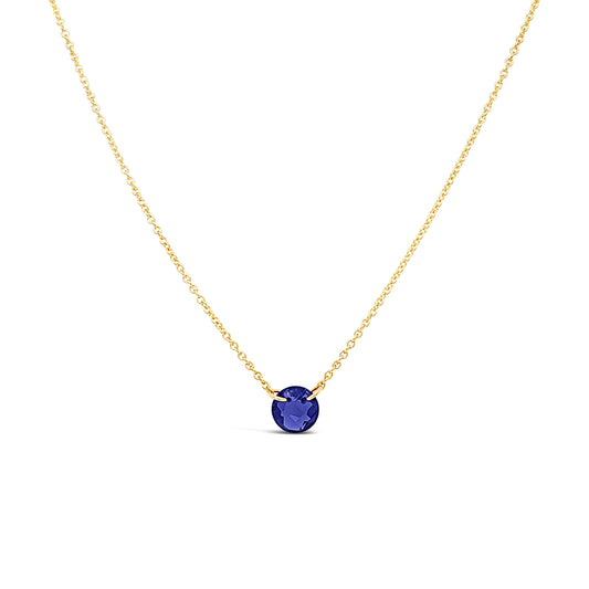 Maharaja Collection Sapphire Necklace in Gold-Filled