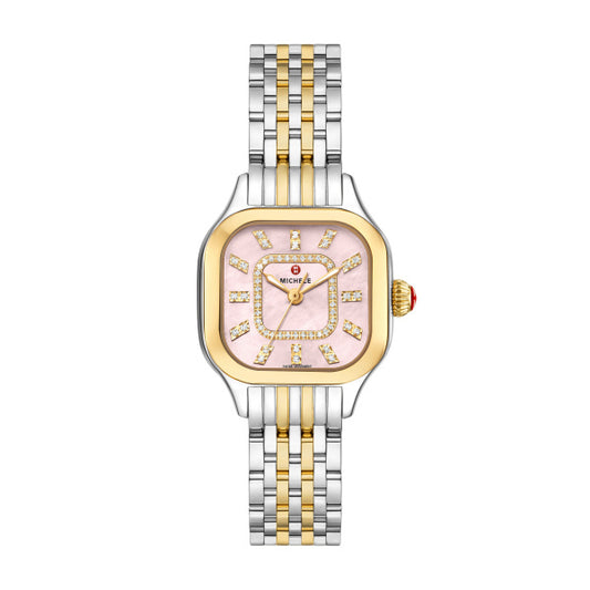 Maharaja Collection Meggie Two-Tone Diamond Watch in Gold Plated Stainless Steel