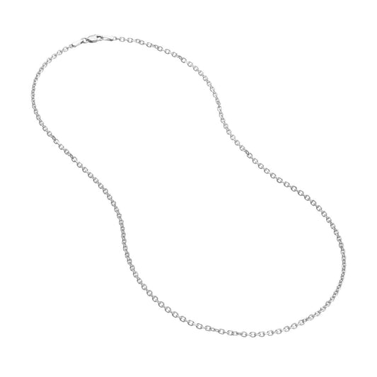Maharaja Collection 2.3mm D/C Cable Chain with Lobster Lock, 20"