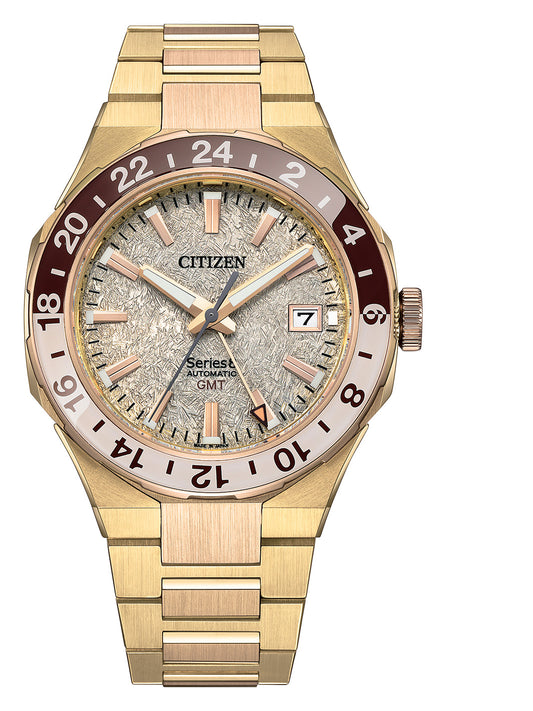 Maharaja Collection Limited Edition Series 8 880 GMT Gold-Tone Watch in Gold Plated Stainless Steel