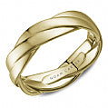 Maharaja Collection Twisted Wedding Band in 14K Yellow Gold (6.5mm)