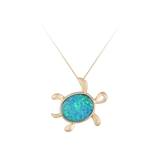 Maharaja Collection Petroglyph Opal Doublet Pendant