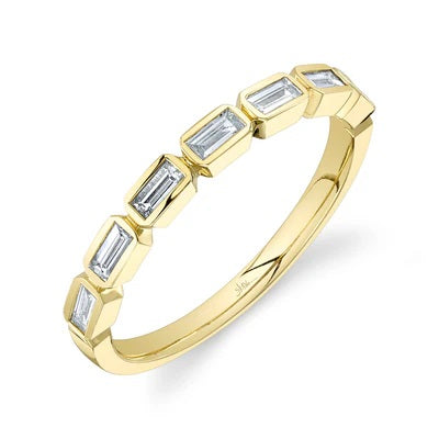Maharaja Collection Baguette Diamond Band in 14K White Gold (0.35ct)