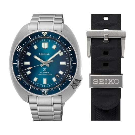 Maharaja Collection Limited Edition 1970 Mechanical Diver's Watch in Stainless Steel