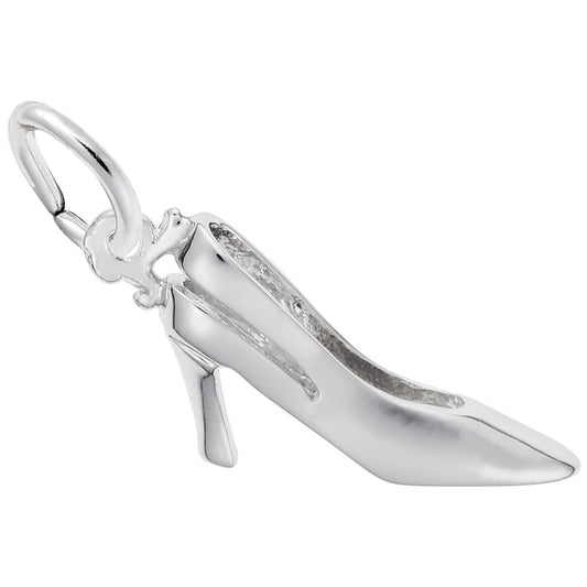 Maharaja Collection SLING BACK HEELS Charm in Sterling Silver