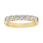 Maharaja Collection Round Diamond Wedding Band in 14K Yellow Gold (1.50ctw)