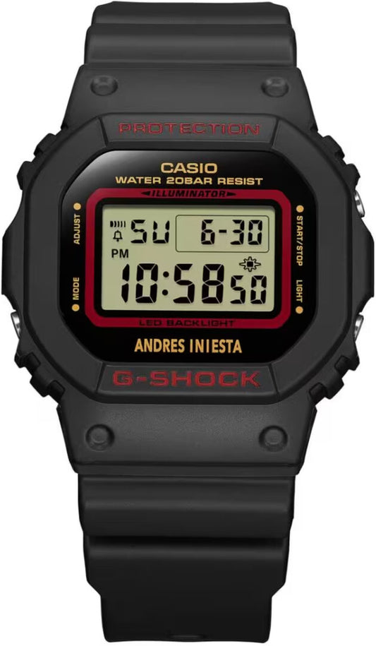 Maharaja Collection Andres Iniesta Digital Watch in Stainless Steel