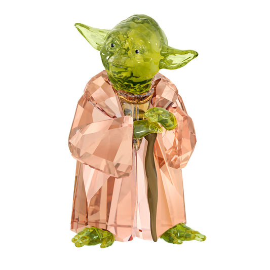 Maharaja Collection Star Wars Galaxy Master Yoda Pendant Necklace in Metal with Brown Varnish