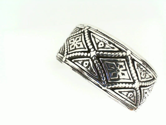 Maharaja Collection Zeus Band in Sterling Silver