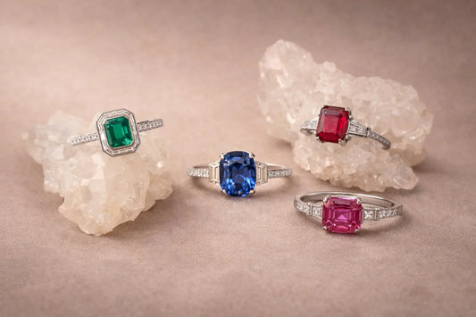 Colored Stone Rings