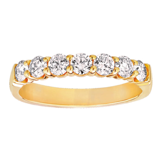 Maharaja Collection Round Diamond Bypass Ring in 14K Yellow Gold (0.33ct)