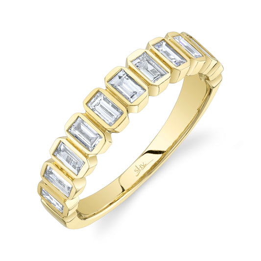 Maharaja Collection Baguette Diamond Ring in 14K Yellow Gold (0.78ctw)