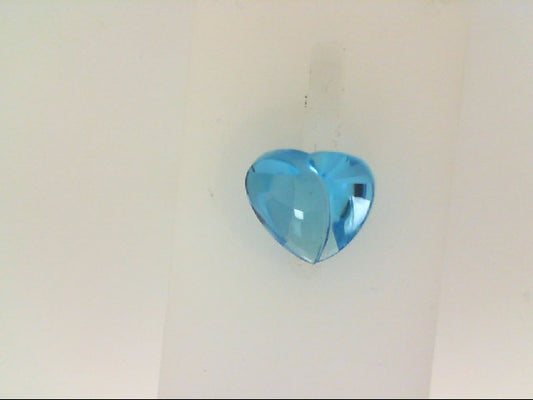 4.9ct Heart Blue Topaz Natural