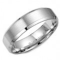 Maharaja Collection Sandpaper and High Polish Palladium Men's Band in 10 (1.65mm)