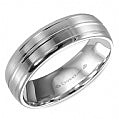 Maharaja Collection Men's 6.5mm x 1.5mm Lite Band in 14K White Gold