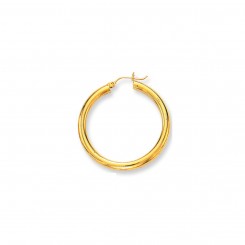 Maharaja Collection Hoop Earrings in 14K Yellow Gold