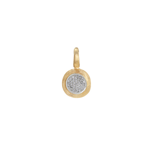 Maharaja Collection Small Pendant with Pave Diamonds in 18K Yellow Gold (0.25ctw)