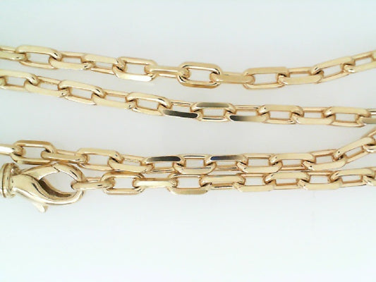 Maharaja Collection 21-Inch Yellow 14K Gold 4.5mm Chain