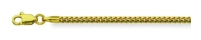 Maharaja Collection 3mm Franco Chain with Lobster Lock, 22"