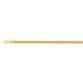 Maharaja Collection Solid Round Box Chain Necklace with Lobster Lock, 24" in Silver