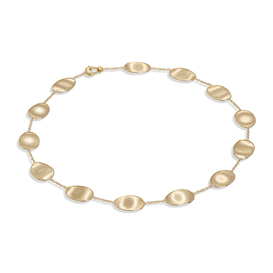 Maharaja Collection Lunaria Collection Short Necklace 18K Yellow Gold