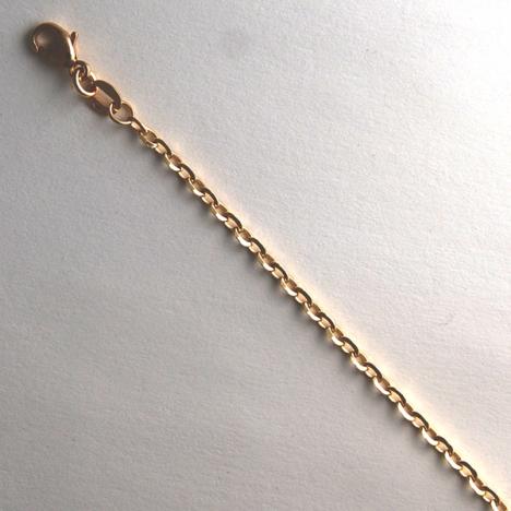 Maharaja Collection Diamond Cut Oval Link Chain Necklace in 14K Yellow Gold, 20in