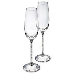 Maharaja Collection Swarovski Crystalline Toasting Flutes (Set of 2)