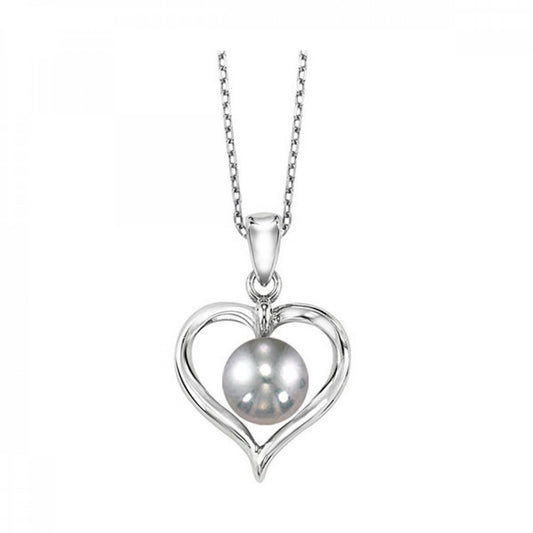 Maharaja Collection Pearl Pendant in Silver
