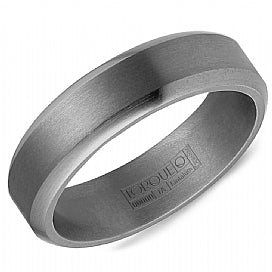 Maharaja Collection 6mm Tantalum Men's Band in Tantalum