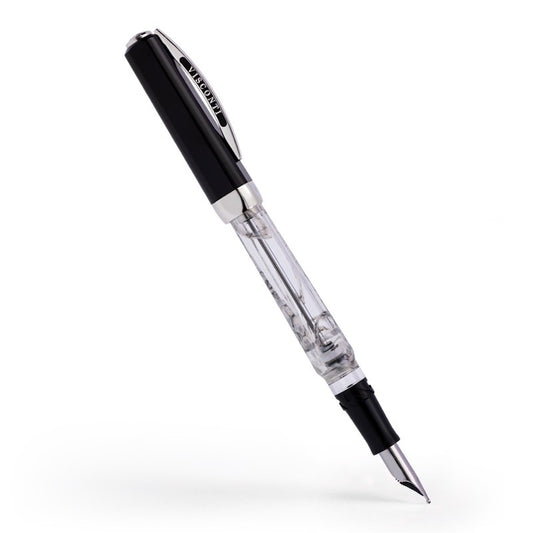 Maharaja Collection Silver Dust Fountain Pen in Silver