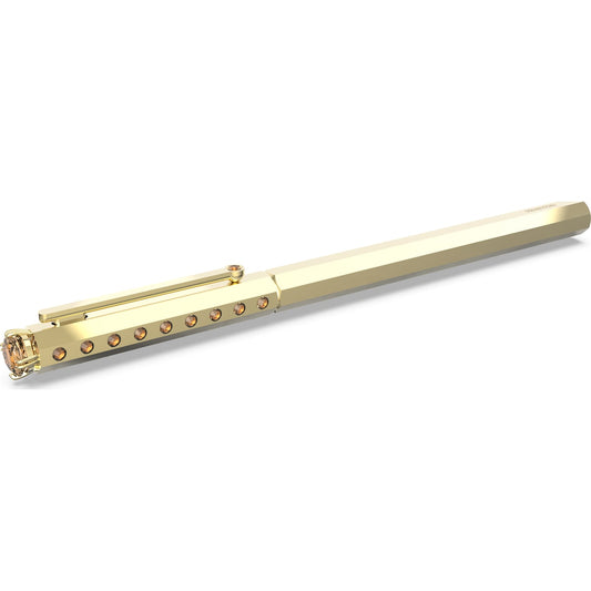 Maharaja Collection Classic Yellow Ballpoint Pen in Gold-tone Plated