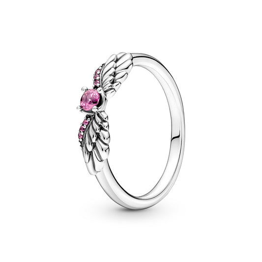 Maharaja Collection Angel Wings Ring in Silver