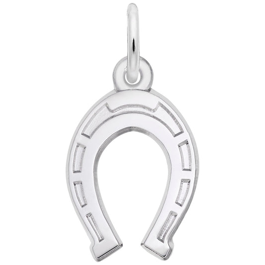 Maharaja Collection Horseshoe Charm in Sterling Silver